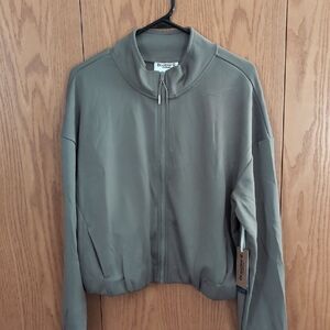 BearPaw Olive Bomber Jacket